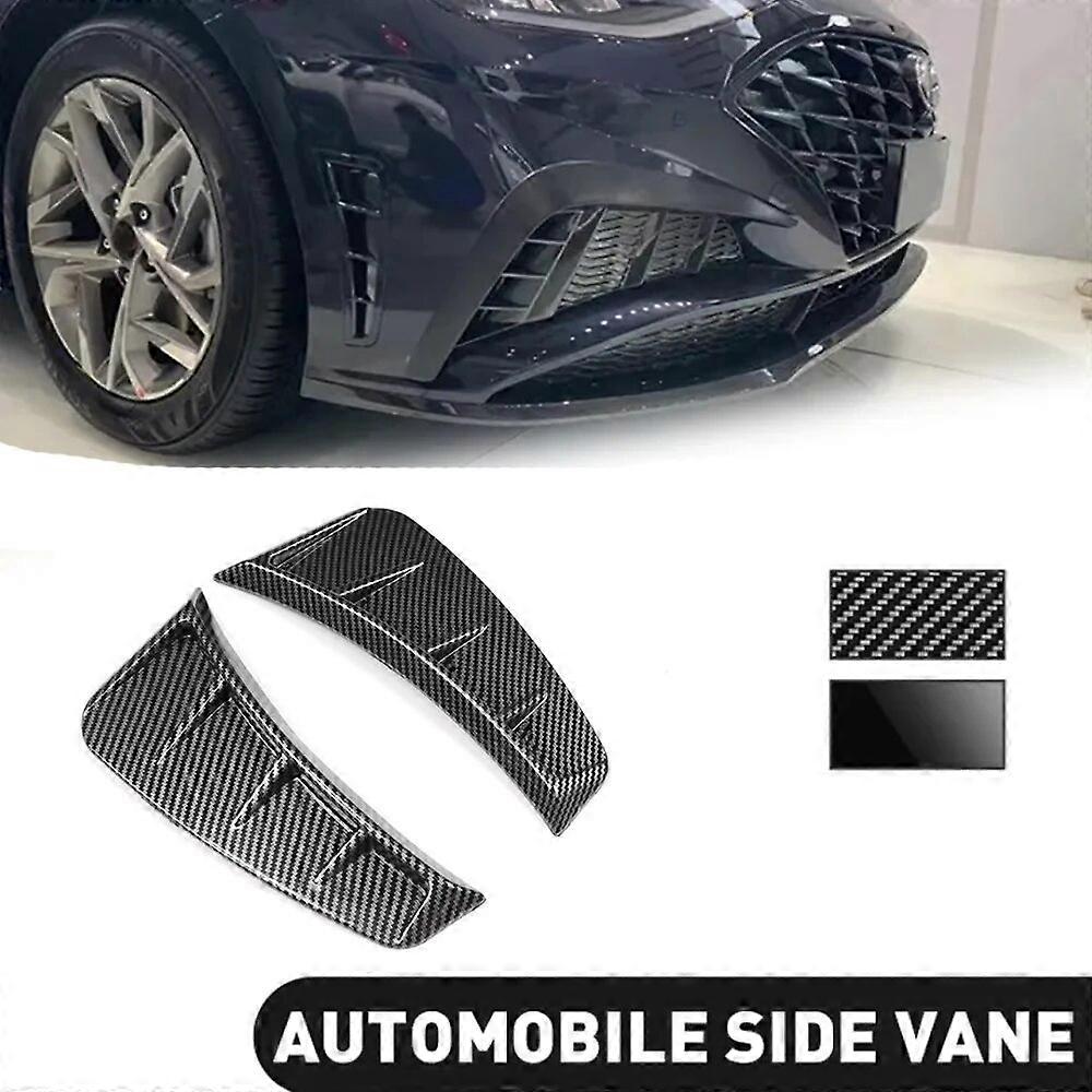 Universal Automobile Side Wing Leaf Panel Accessories Side Air Outlet Trim Flow Hood Exterior Style Decorative Car Decal FN9U0723