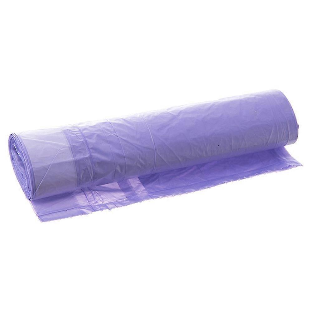10 purple garbage bags 40L HDPE with lavender scent and drawstring