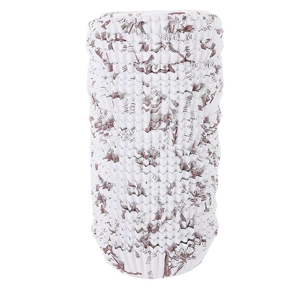 300Pcs Medium Cupcake Wrapper Case Cake Paper Cup Kitchen Pastry Baking ToolsWindmill Type 8x3cm (14x8)