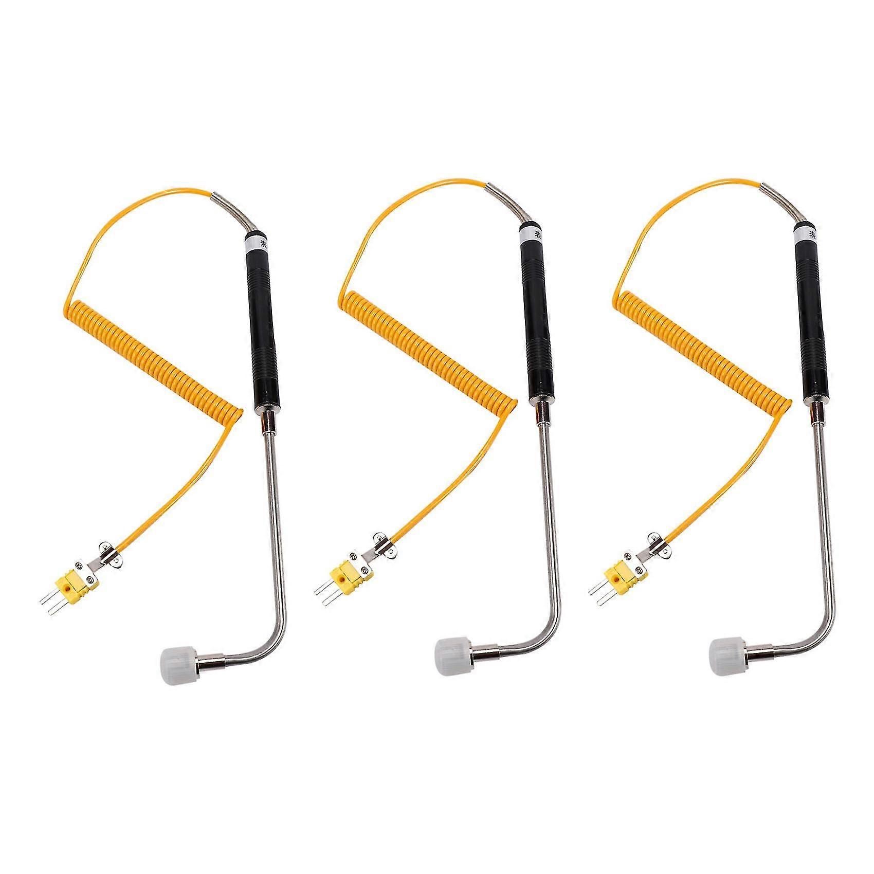 3x -81533b K Type Sensor Right Angle Surface Temperature Probe High Temperature Thermocouple -50 To