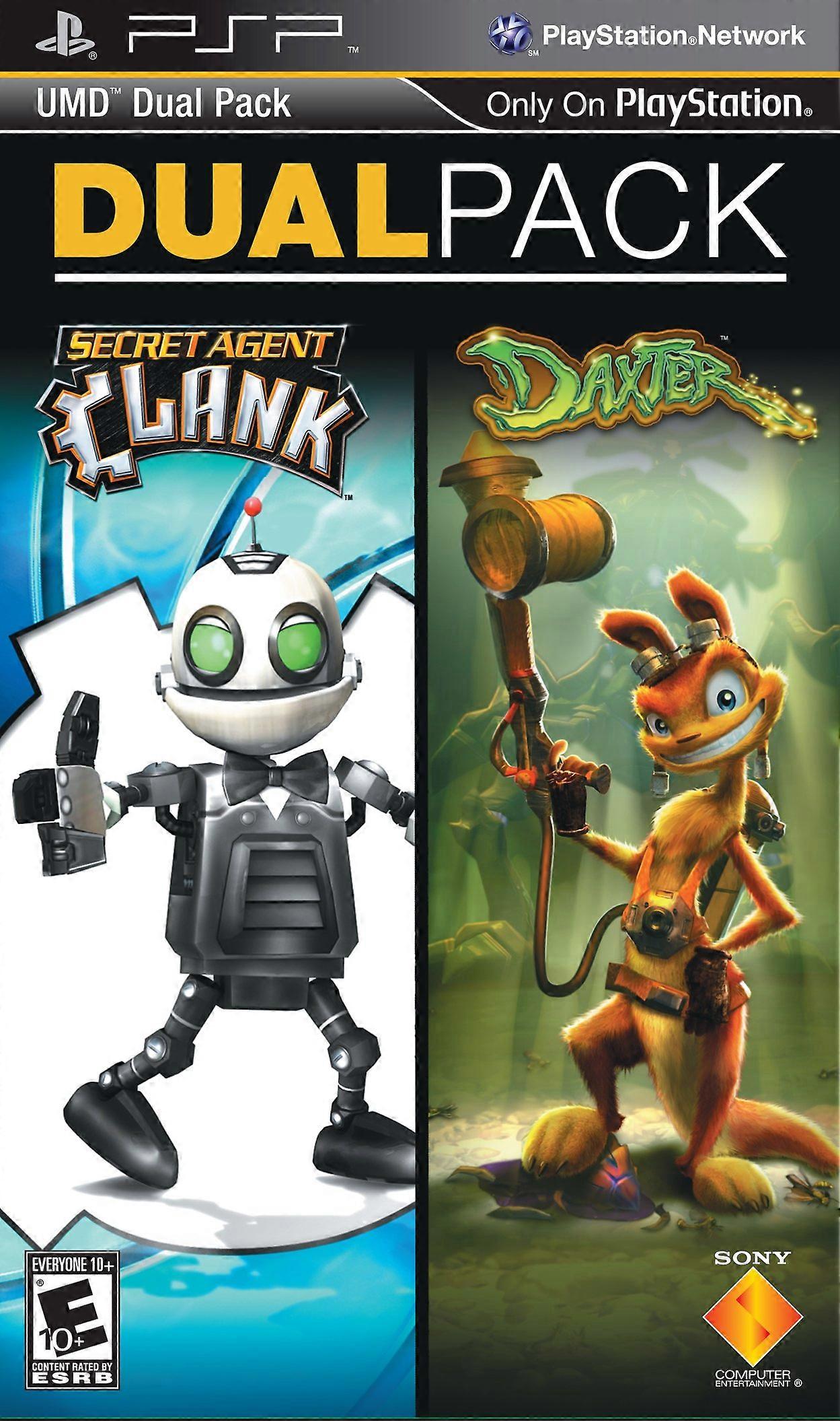 Daxter and Secret Agent Clank PSP UMD Dual Pack - PAL - New & Sealed