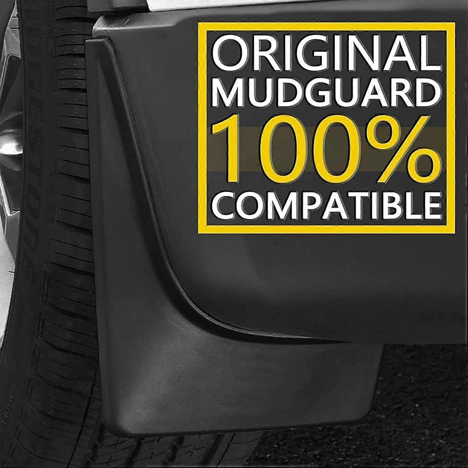4Pcs Car Mudguard Mud Flaps for L-and R-over Defender 90/110 2020-2023, Custom Front and Rear Auto Mudflap Set Mud Flaps Kit Splash Guards Full