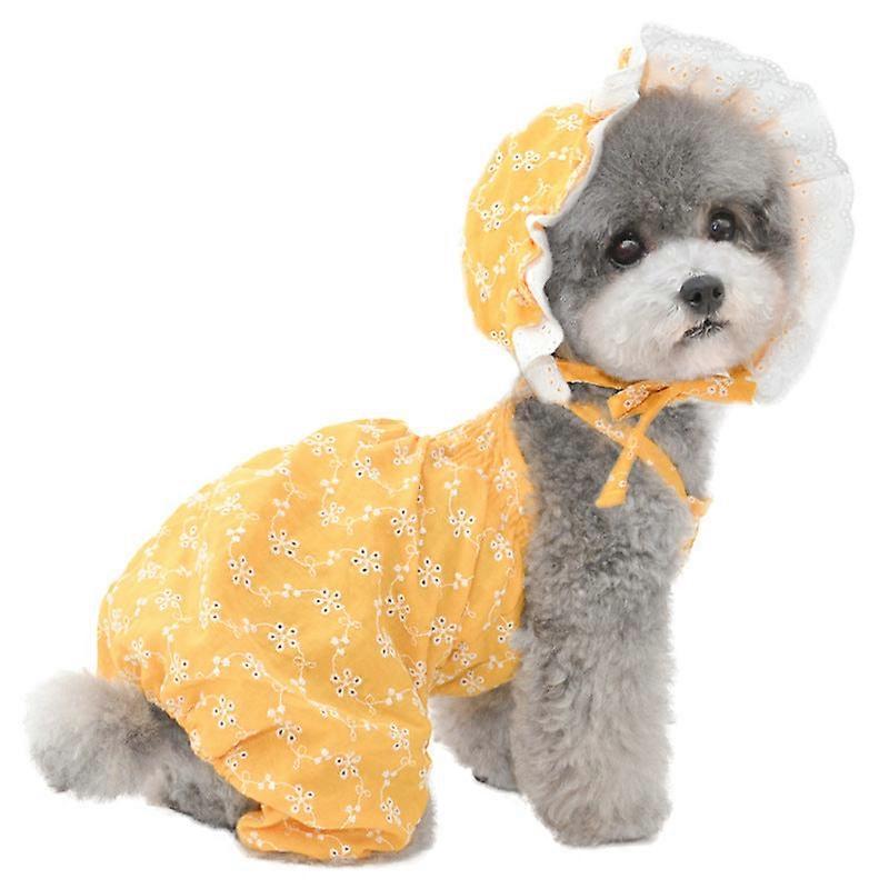 Pet Clothes Spring And Summer New Dog Pumpkin Pants Pet Skirt