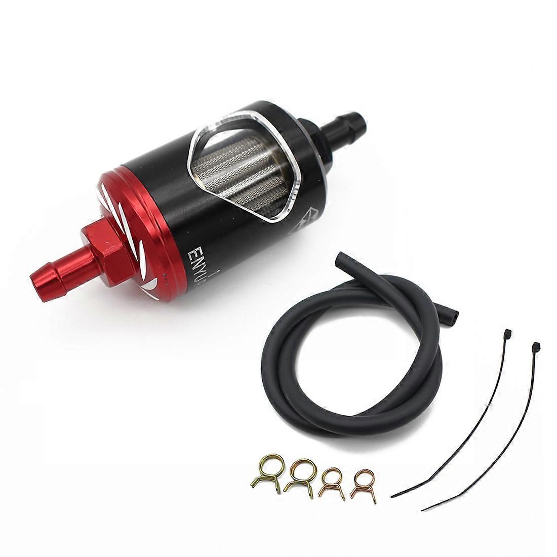 Filtro de combustível para motocicleta com filtro magnético forte universal para gasolina