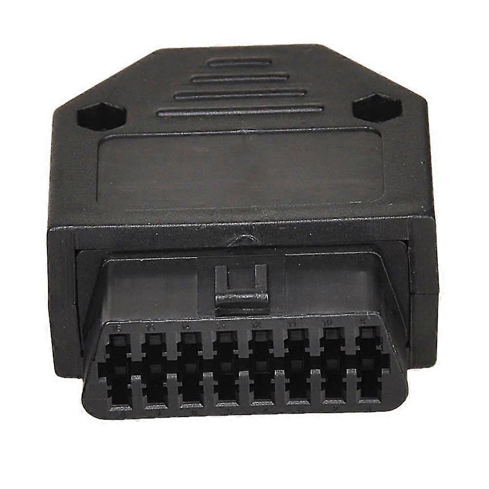 Obd2 Obd Ii 16 Pin Connector Socket Diagnostic Tool Adapter Obd Connector + Enclosures + Terminal +-YuJia