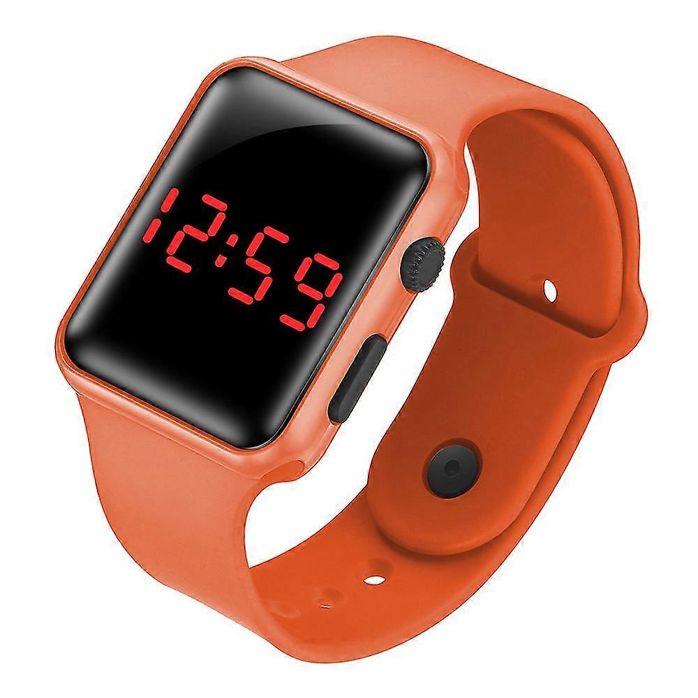 Lapset Tytöt Pojat UrheiluKello Led Digitaalinen Silikoni kellot Unisex