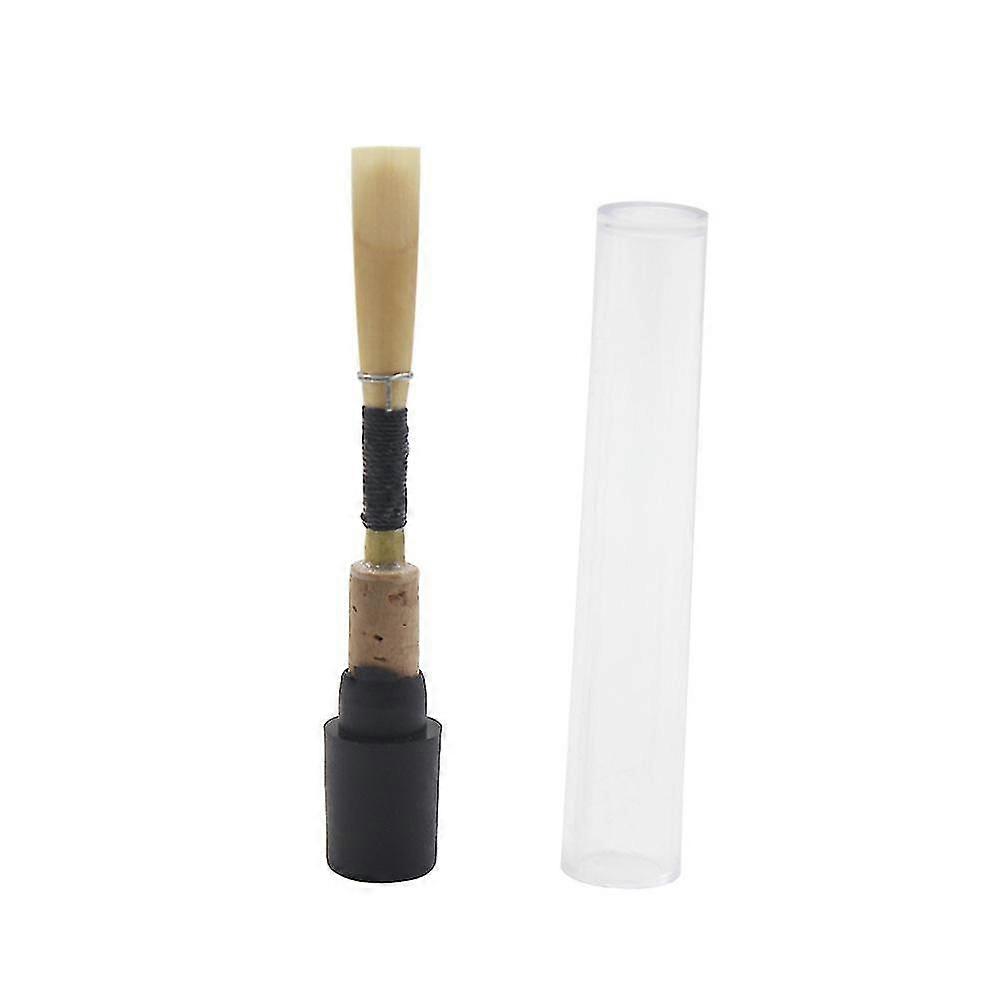 3stk obo siv medium blød med plastikhus / rør obo reed træblæser instrument tilbehør sort-god