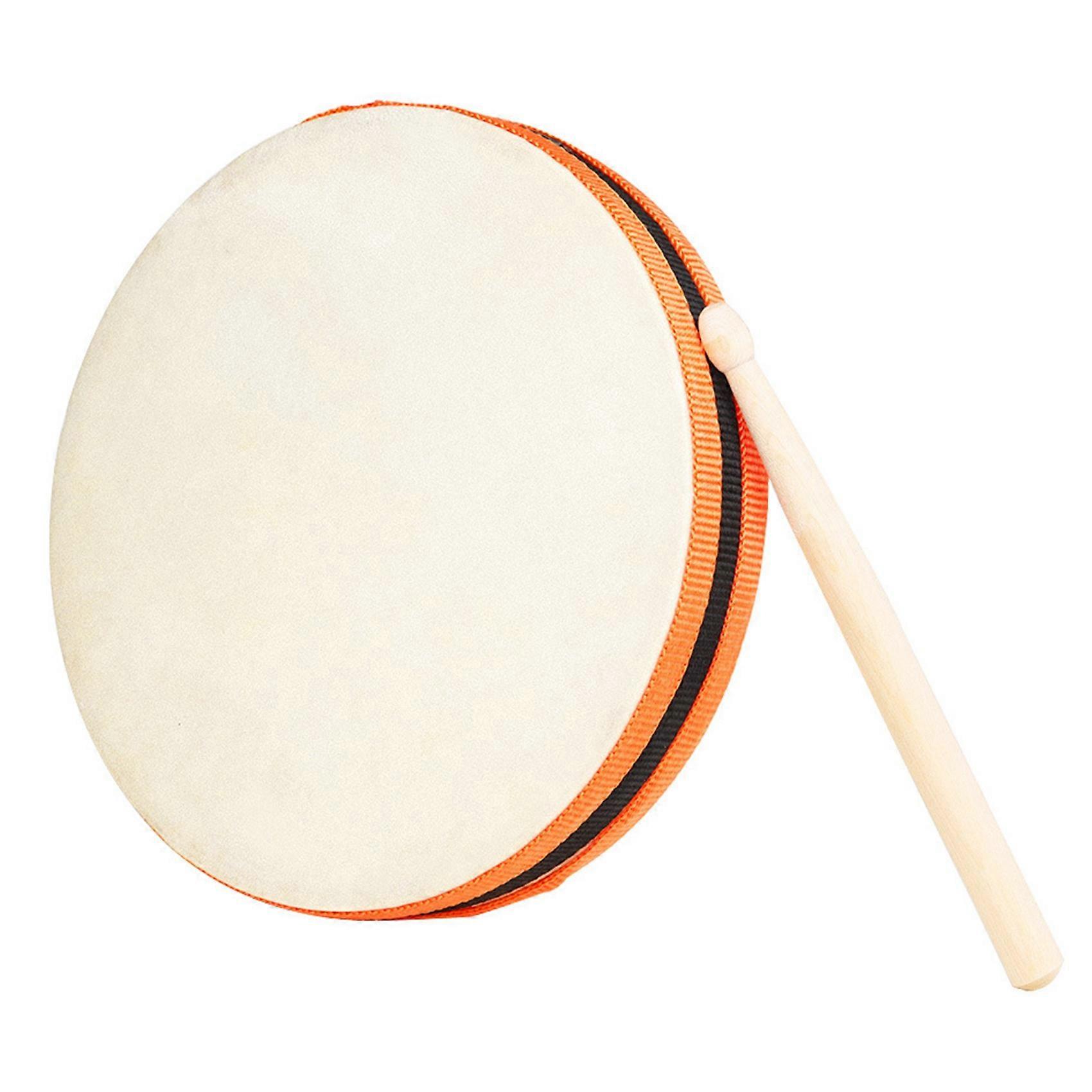 Tambourine Frame Drum Musical Instrument Suitable for Children Beginners Adult Drum Percussion Inst