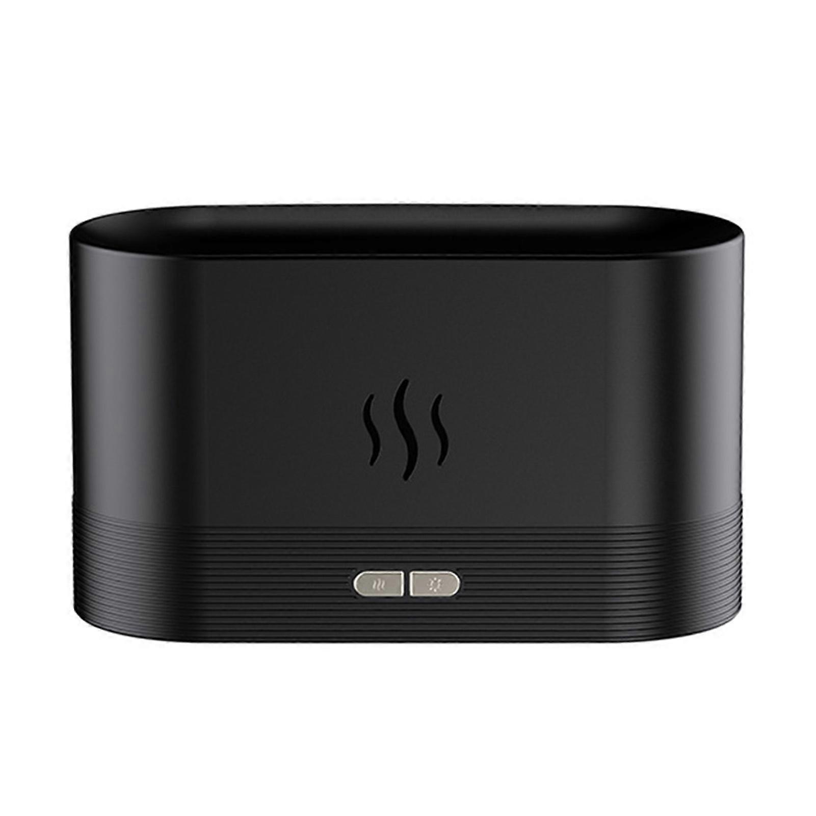 Desktop Home Fake Flame Humidifier Fake Fire Aromatherapy Machine Humidifier Essential Oil Diffusers Quiet Flame Diffuser