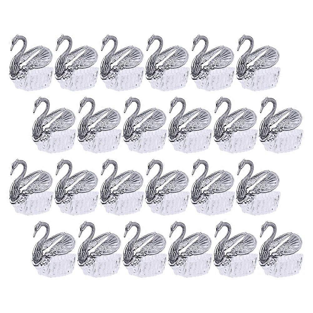 24pcs Candy Boxes Decorative Candy Cases European Style Wedding Candy Containers