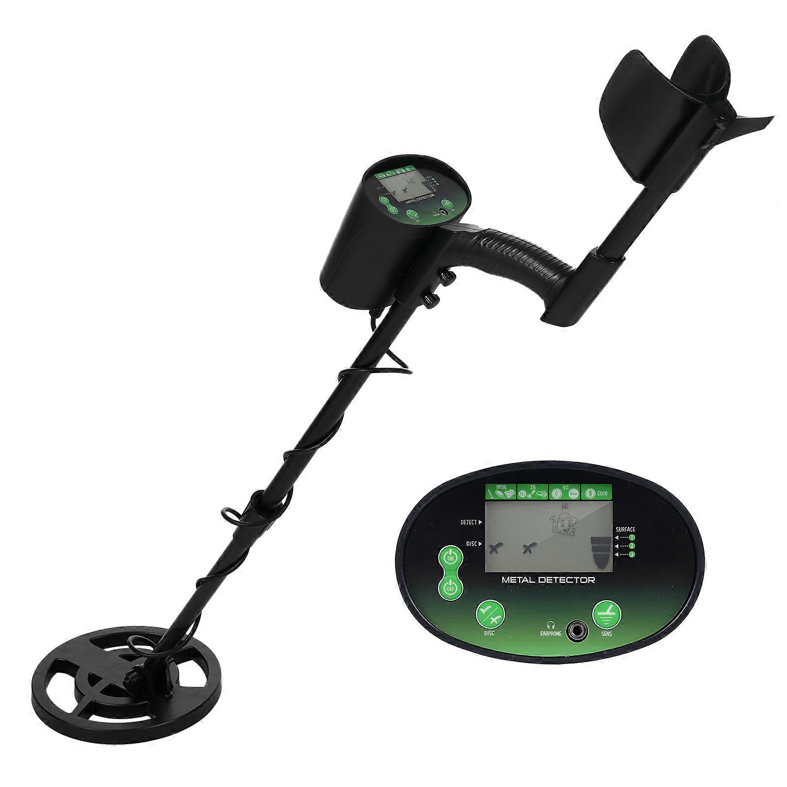 Metal Detector per adulti e bambini Professionale Maggiore precisione e sensibilità Metalli impermeabili Rilevatore d'oro con display LCD Modalità ...