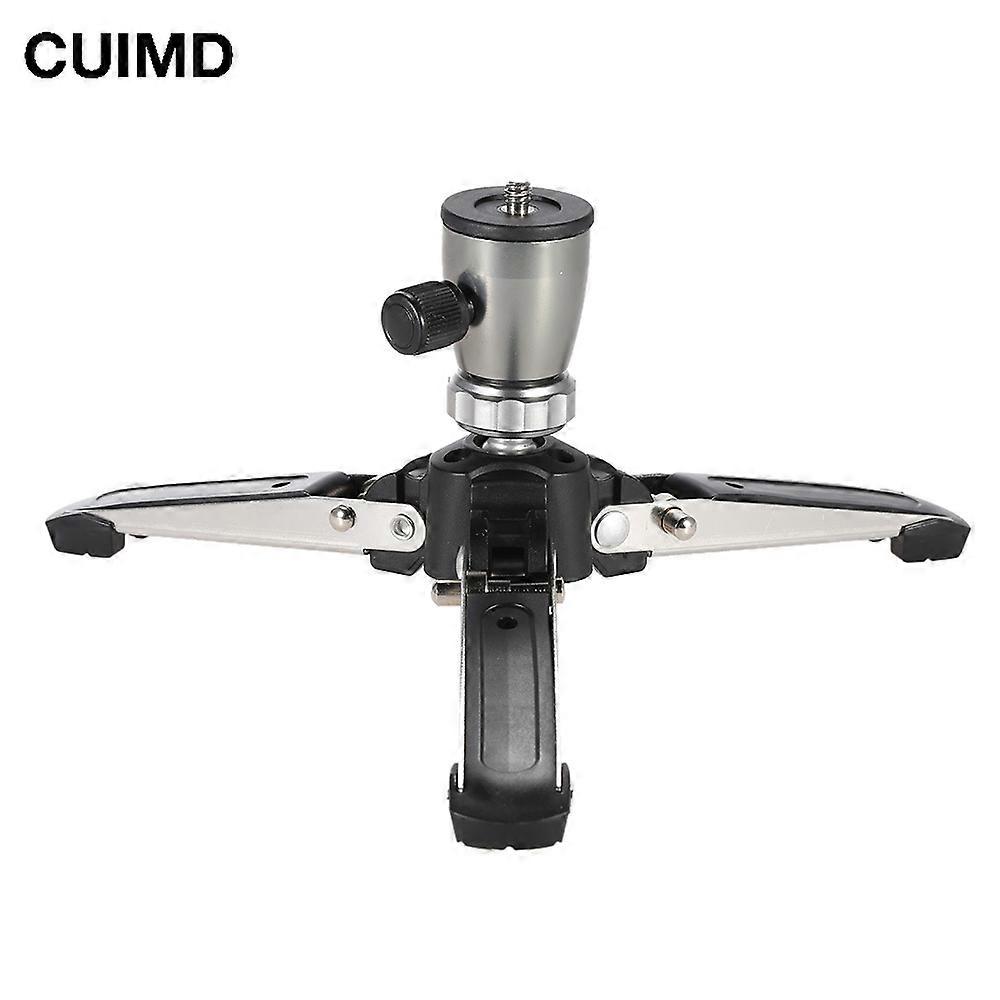 נייד 1/4 הצעת מחיר; בורג 3 רגליים 3 רגל חצובה Unipod Monopod מחזיק מעמד בסיס תמיכה עבור מצלמת DSLR 3 רגל חצובה 3 רגל