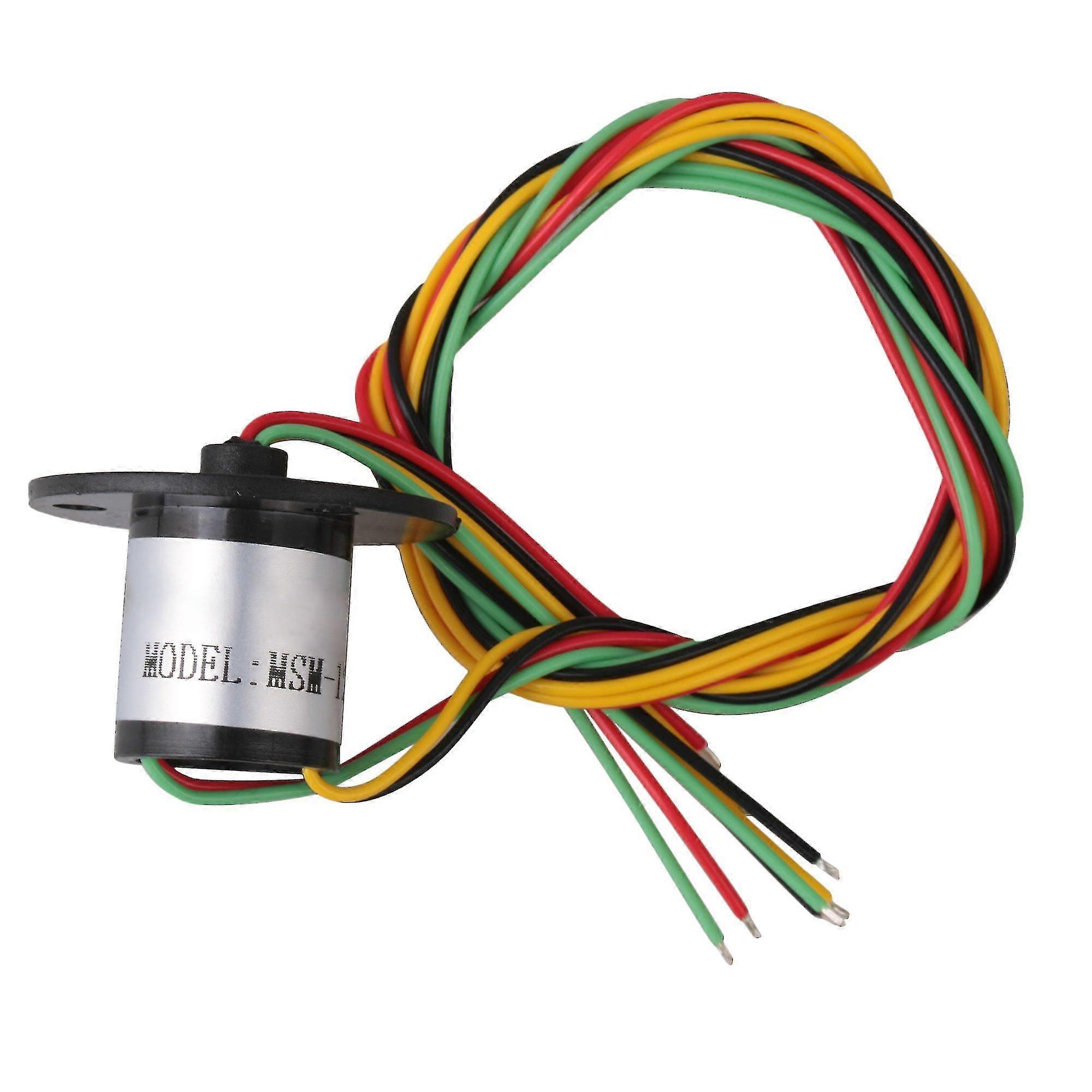 240v 12.5mm 4 Wires Capsule Compact Tiny 2a Slip Ring For Monitor Robotic