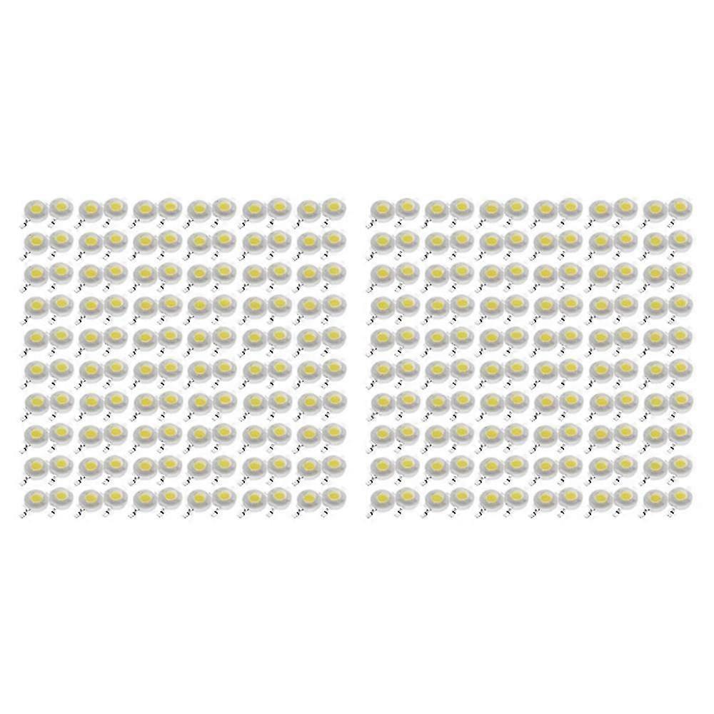 Led Beams 240pcs 1 W Led Lamp Beads 6000k Emitter Compnts Diode Lam