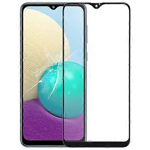 For Samsung Galaxy A02 Front Screen Outer Glass Lens with OCA Optically Clear Adhesive