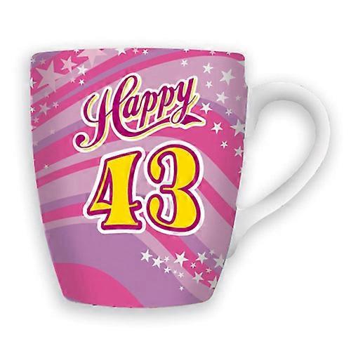 43 Miko Birthday Happy 40s Series Celebration Mug High Quality and Stylish Mug