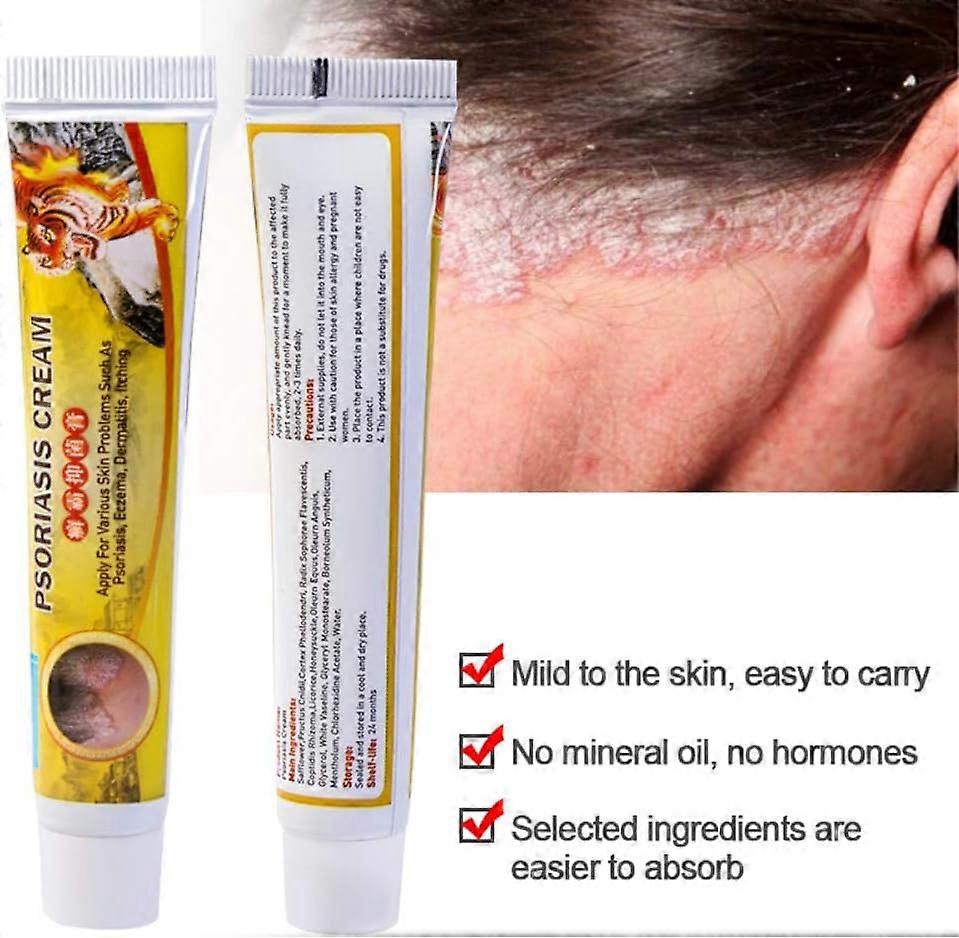 Crème Psoriasis 20g - Soin Topique Antibactérien, Générique, Neuf Sous Emballage