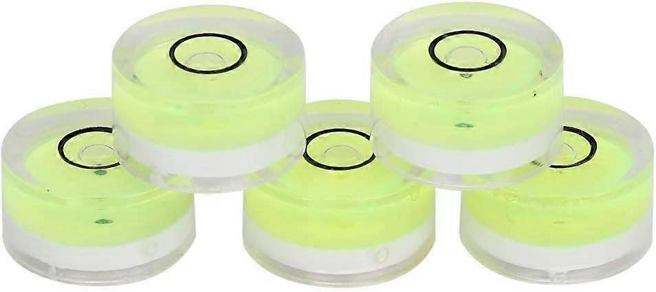 5pcs 15mm mini round level green bubble bullseye diameter measuring tool for balance scale,2024 Ping
