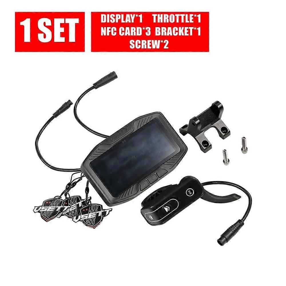 Oppgradert gass- og NFC-kort for sentralskjerm for 10+ 9+ 9 elektrisk scooter Big Panel Middle Dashbord Accelerator