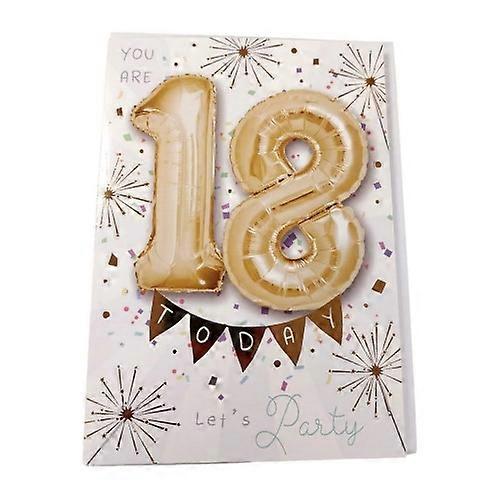Sensations 18 Today Number Foil Balloon