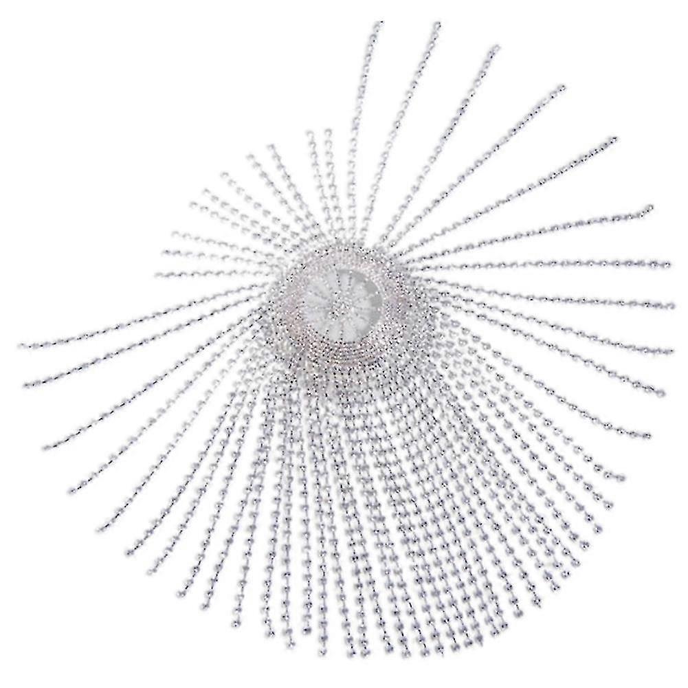Exaggerated Tassel Hair Accessories Ethnic Style Niche Design Temperament Rhinestone Compatible Withehead Acces