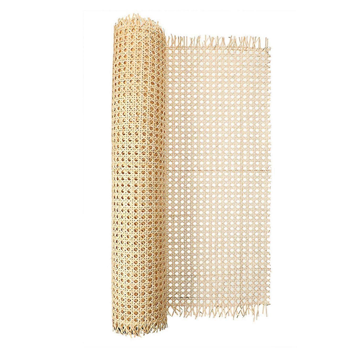 1 Roll Imitation-Rattan Net Decorative Caning Projects Making Simulation Rattan-Webbing Ribbon