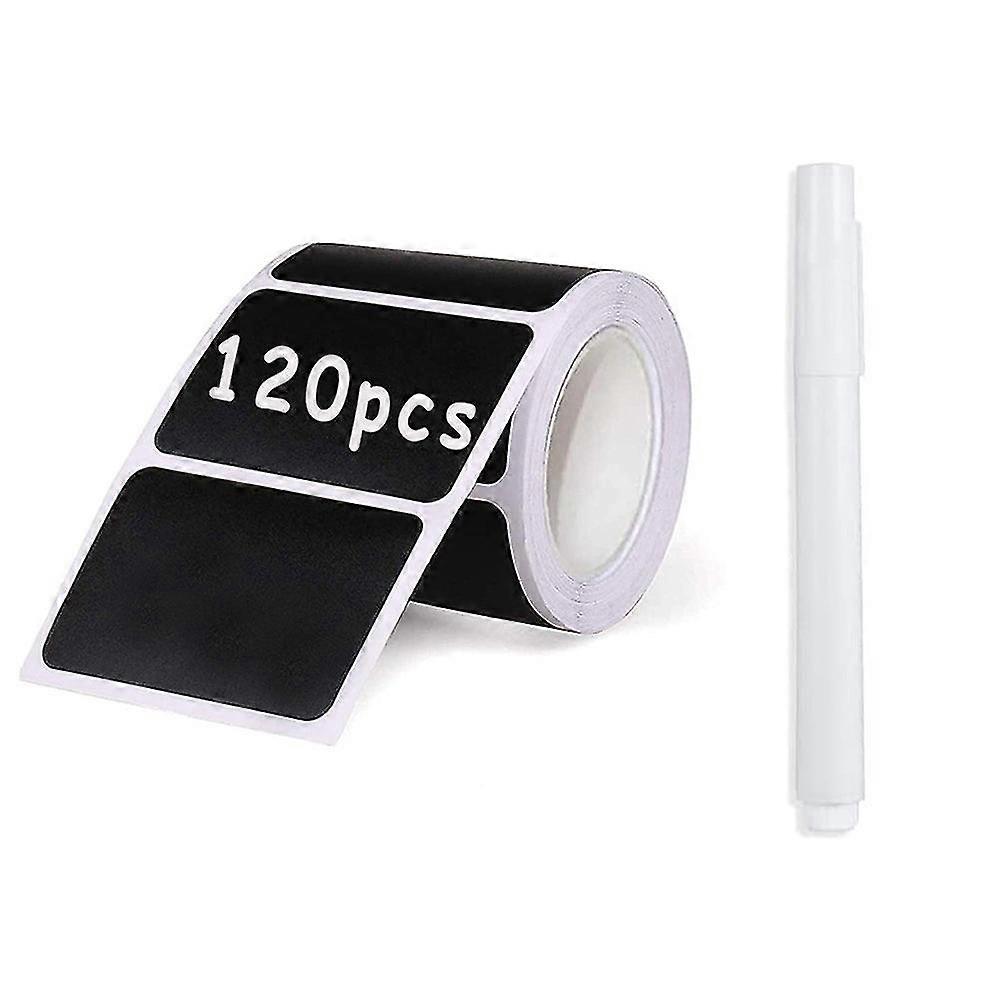 Chalkboard Labels, 2pcs Waterproof Reusable Blackboard Stickers Kit