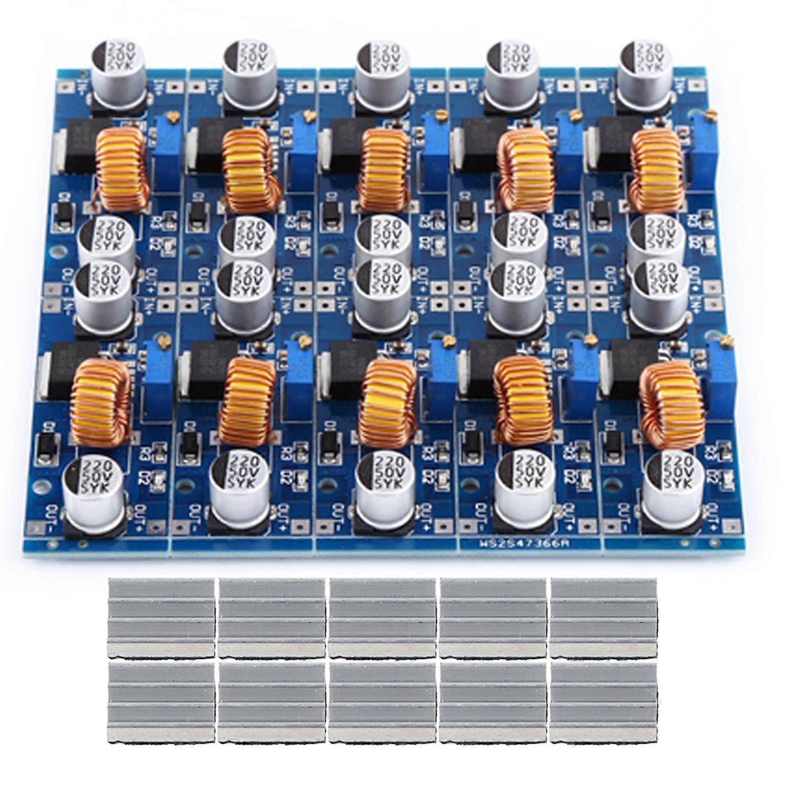 10PCS 5A XL4015 DC-DC Step Down Adjustable Power Supply Module Lithium Charger