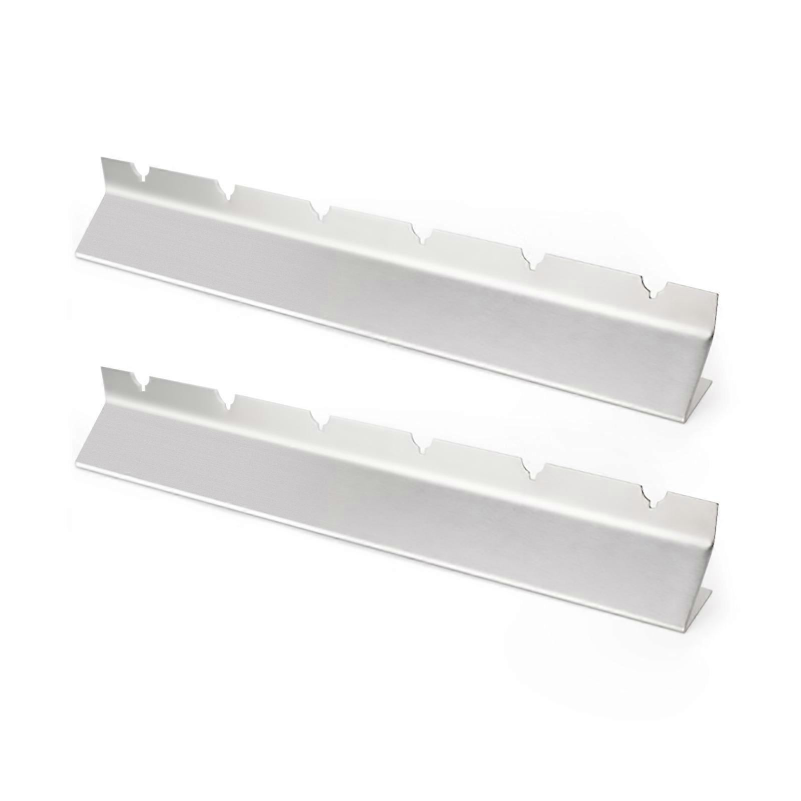 2Pcs Skewers Holder V-shaped 6 Slots Food Grade Stainless Steel Multifunctional Utensils Reusable Barbecue Grill Kebabs Skewers Racks Set BBQ Accessor