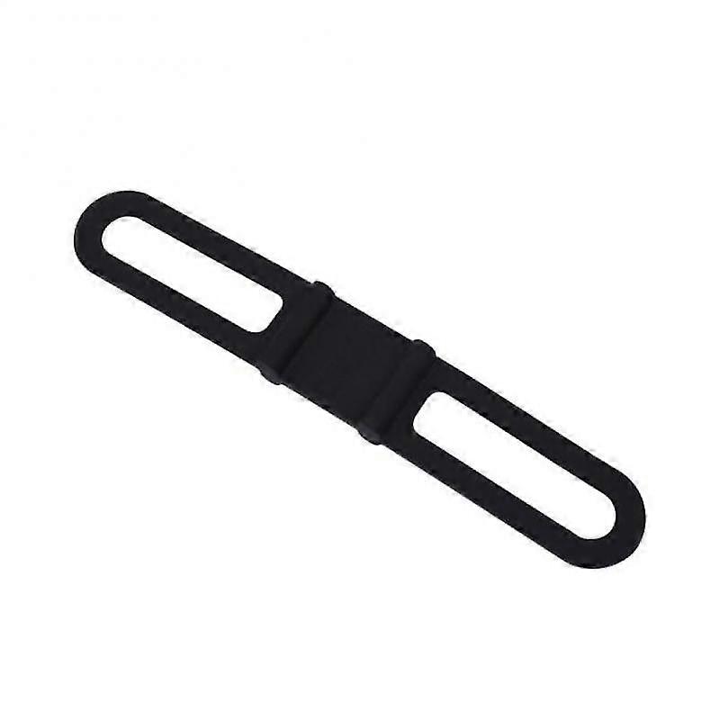 Cycling Light Holder Bicycle Handlebar Silicone Strap Band Phone Fixing Elastic Tie