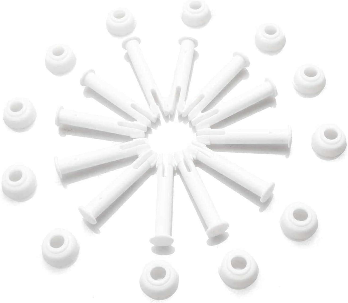 Gasket Pins & Gaskets (12 pcs) for Intex Round Metal Frame Pools Spare Parts, Intexpool Replacement Spare Parts (6cm / 2.36in)