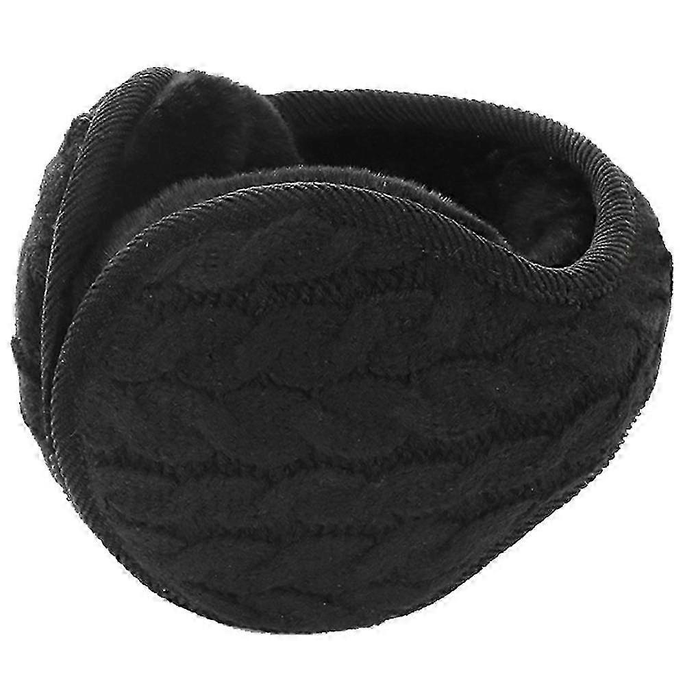 Protège-oreilles tricotés chauds Cache-oreilles pliables Cache-oreilles d’hiver Cache-oreilles unisexes