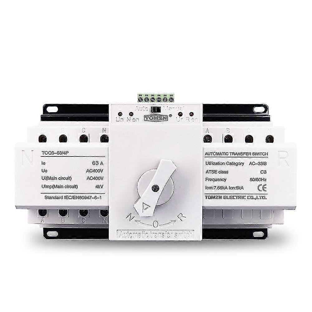 380v 50/60hz Mcb Type Automatic Transfer Switch Ats Switch Automatic Transfer Device, 2 Input 1 Ou-dt