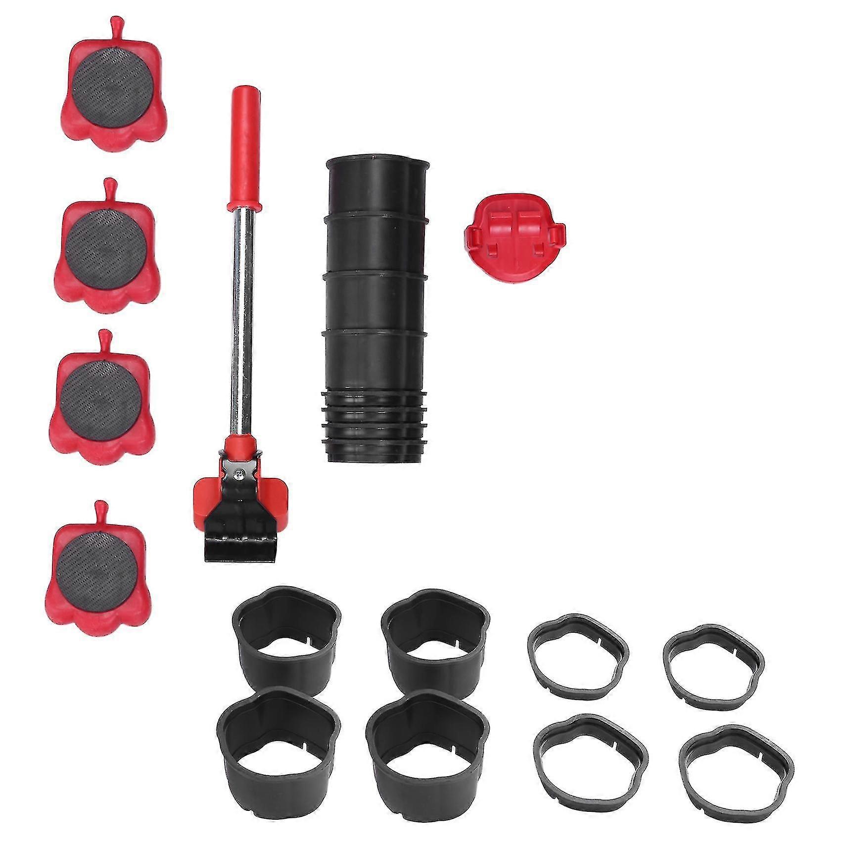 13 Pieces Of Furniture Moving Tool Set Heavy Object Moving Tool Heightening Pad Moving Tool Set