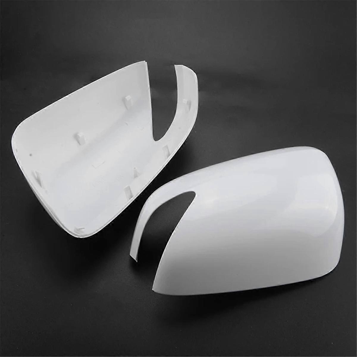 Car Exterior Door Mirror Covers Rearview Mirror Cover Wing Door Side Mirror Shell for Fit Jazz 2009