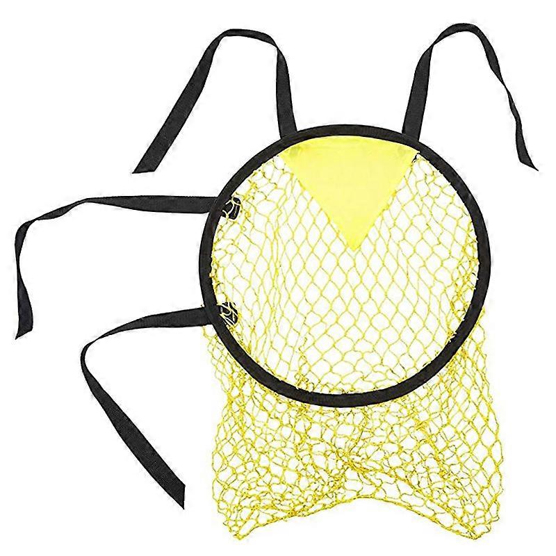 Yellow, 1 pcs Soccer Training Shooting Net Equipment Soccer Training Goal Net Goal Youth Free Kick Training Shooting Soccer Topshot