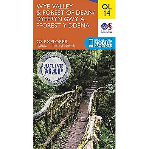 Wye Valley & Forest of Deane (Mapa activo de OS Explorer)