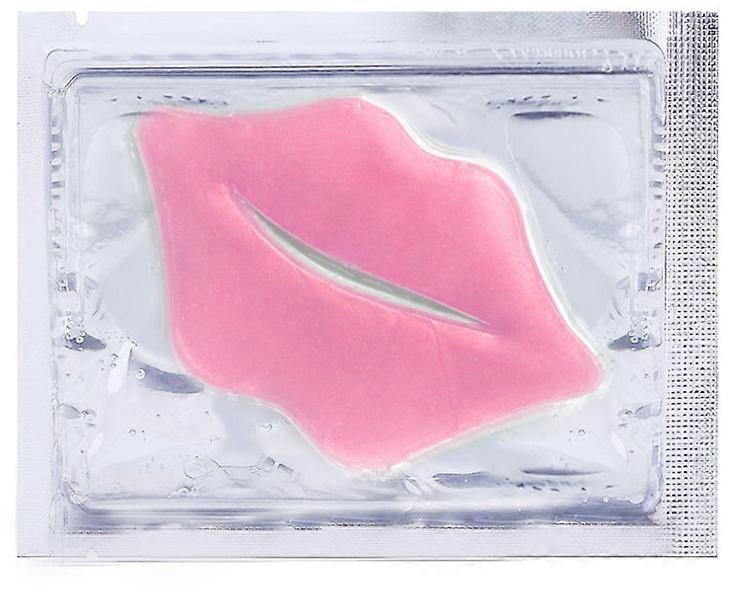 10PCS collagen moisturizing and nourishing lip mask, moisturizing lip color and improving lip lines