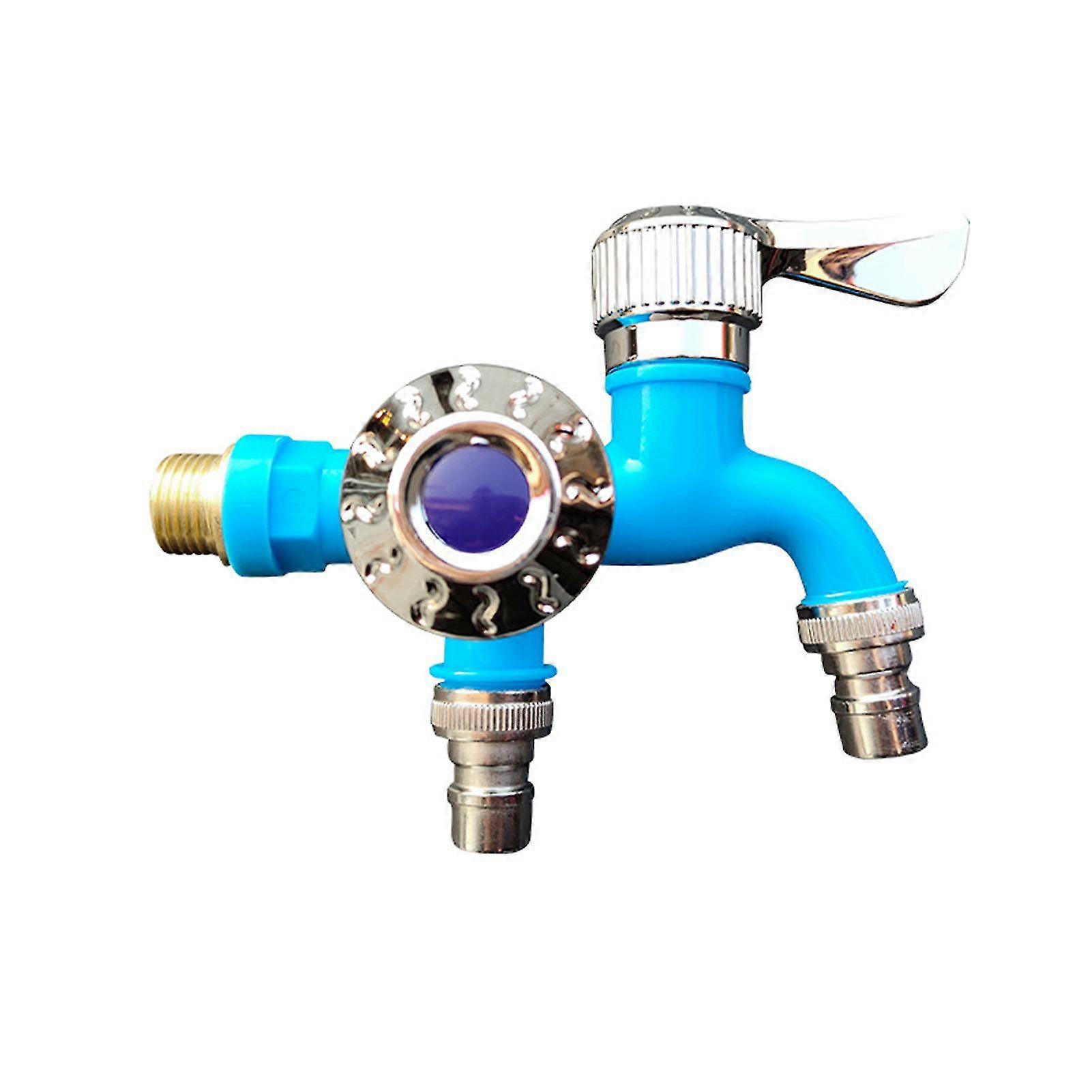 Multi-function Faucet Kitchen Sink Faucet Double Water Outlet Dual Control Faucet For Kitchen Garden