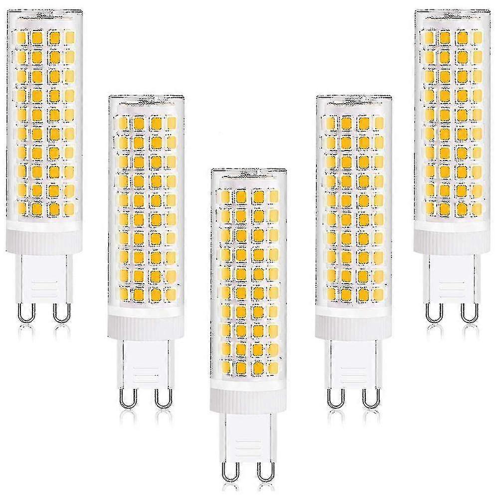 12w G9 Led Bulb Warm White 3000k, Non-dimmable 1100 Lumens, 5 Pcs A-Inexpensive
