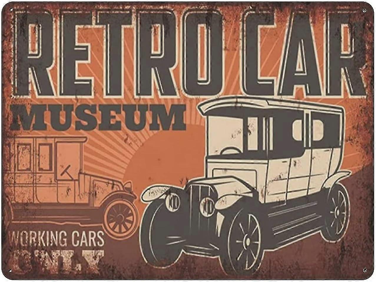 Placa de Lata de Peças de Auto Genuínas Decoração de Metal 8x12 Polegadas OU 12x16 Polegadas Modo 1337