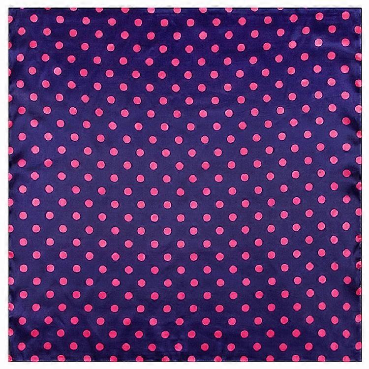 Spring Ladies Dots Pattern Silk ImitationSmall Scarf Square Scarf, Size:60 x 60cm