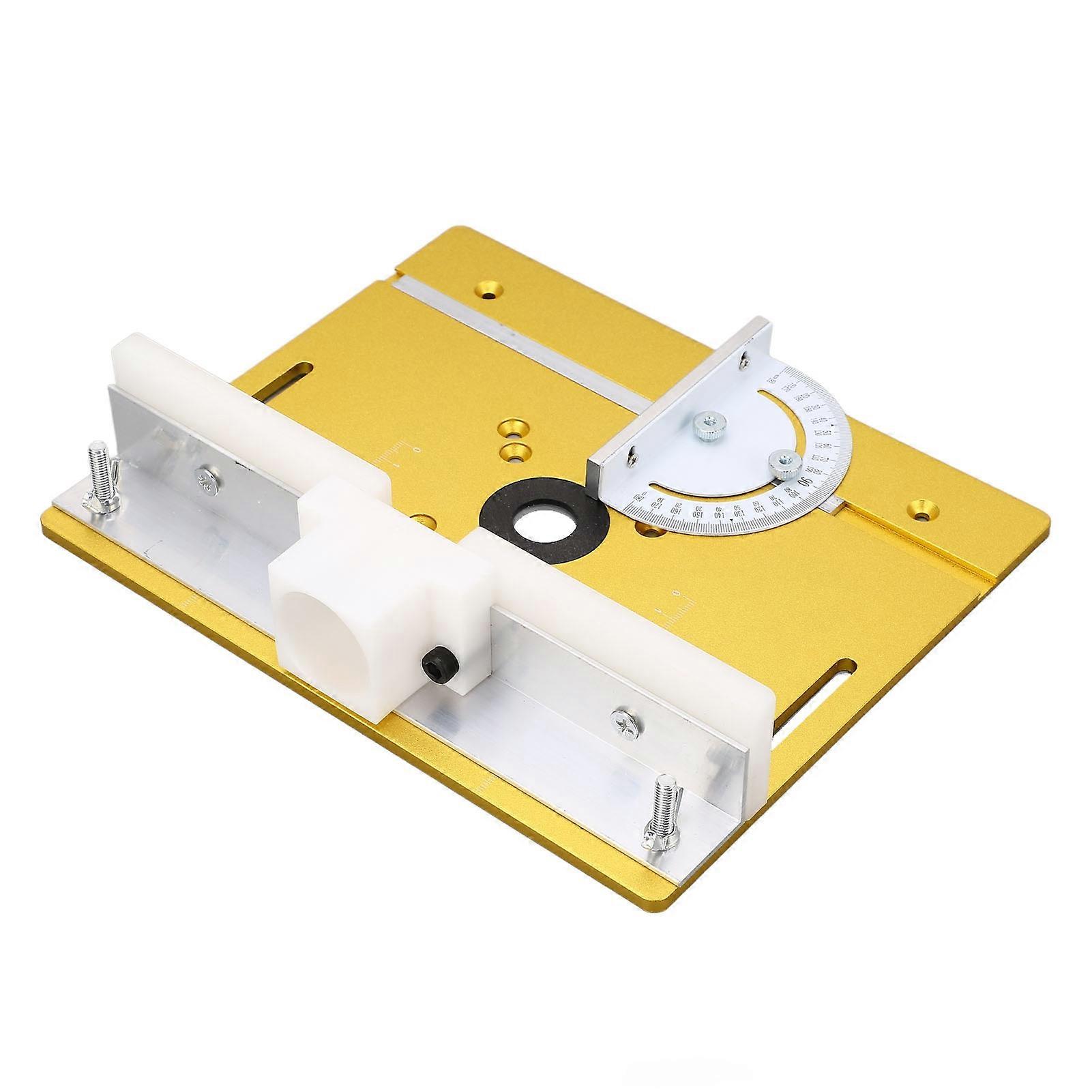 Aluminum Router Insert Base Plate for Woodworking Table Saw