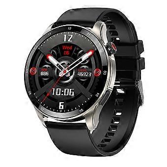 Smartwatch Herzfrequenz Blutsauerstoff Bluetooth Anrufmusik Smart Armband Sportuhr-Silber