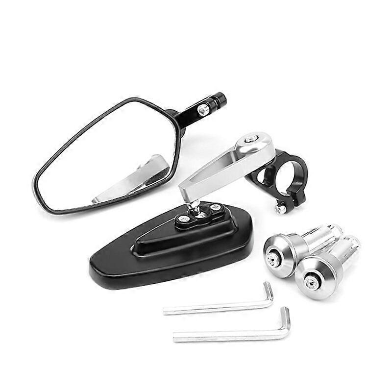 Motorbike Rearview Mirrors Scooter Bar End Handlebar Mirror Rear View Mirror