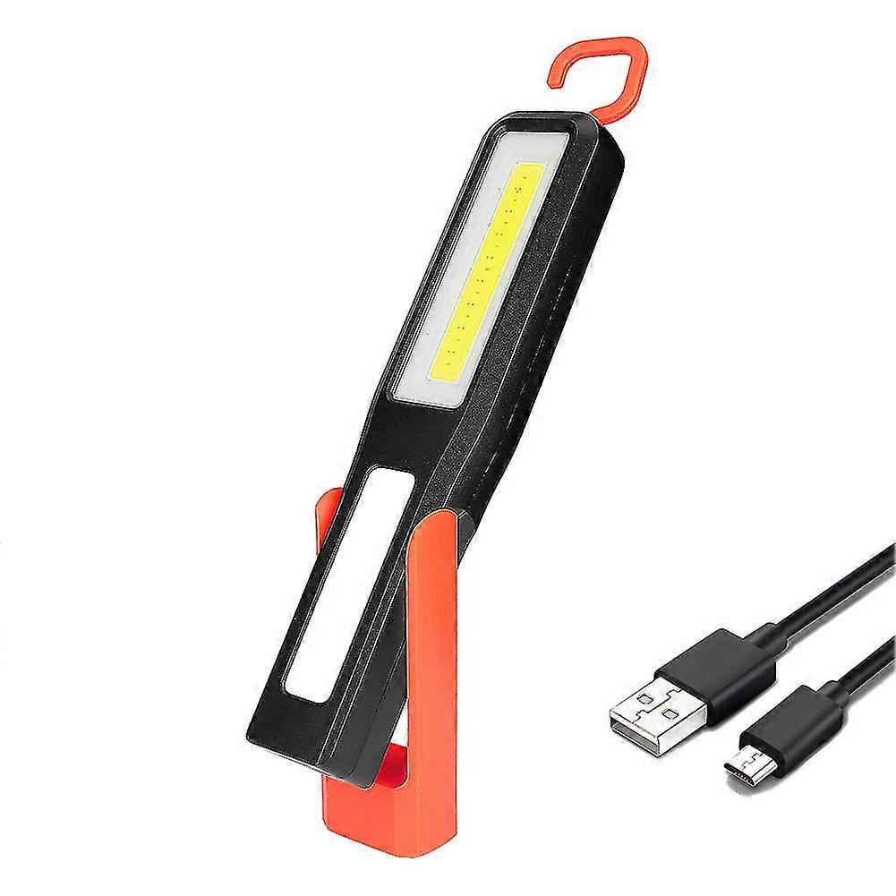LED Work Light Multifunction USB Rechargeable With Magnetic Base High Brightness