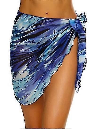 Strandomslagssarong Baddräkt Överdrag För Kvinnor Andningsbar Snabbtorkande Sarongkjol