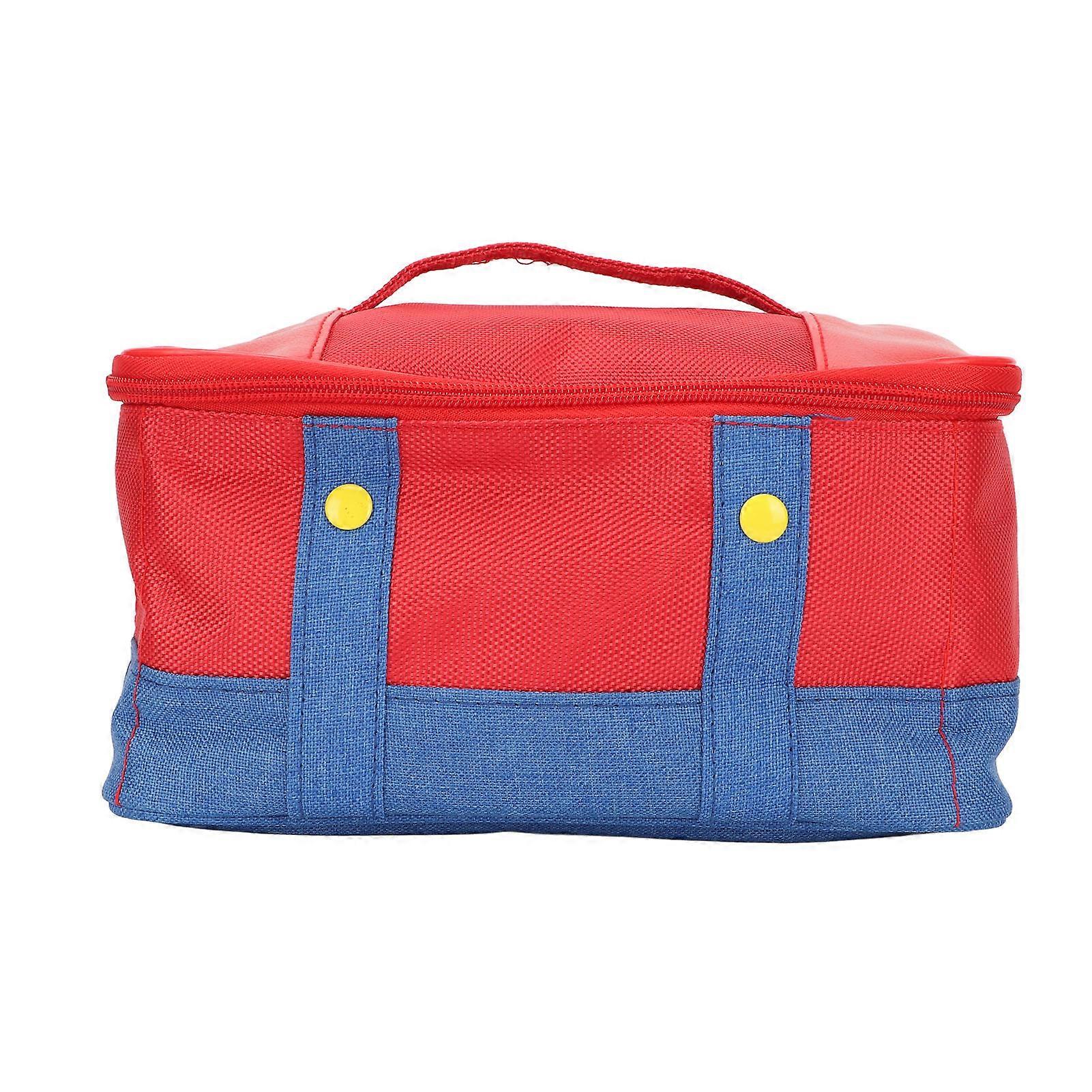 Switch Storage Travel Case for Console with Protective Soft Shell Mesh Pockets