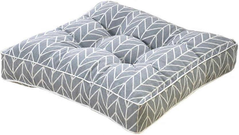 Extra-Thick Square Seat Cushions (2-Pack) - 45x45x10cm (18x18x4inch) - Comfortable, Durable, and Stylish for Home or Office Use