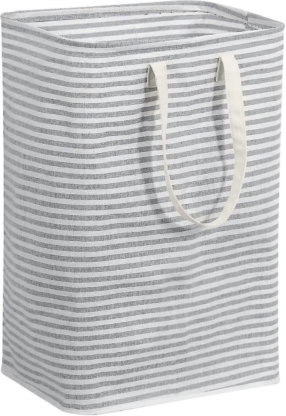 Laundry Hamper Foldable Freestanding Laundry Hamper Large Clothes Hamper With Extended Handles Easy To Carry For Toy Clothes, Gray
